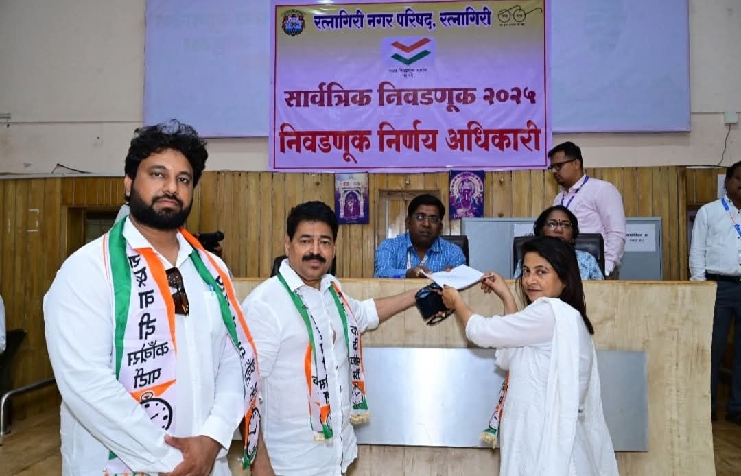 रत्नागिरी नगराध्यक्षपद निवडणूक : राष्ट्रवादी काँग्रेस कडून वहिदा बशीर मुर्तुजा मैदानात