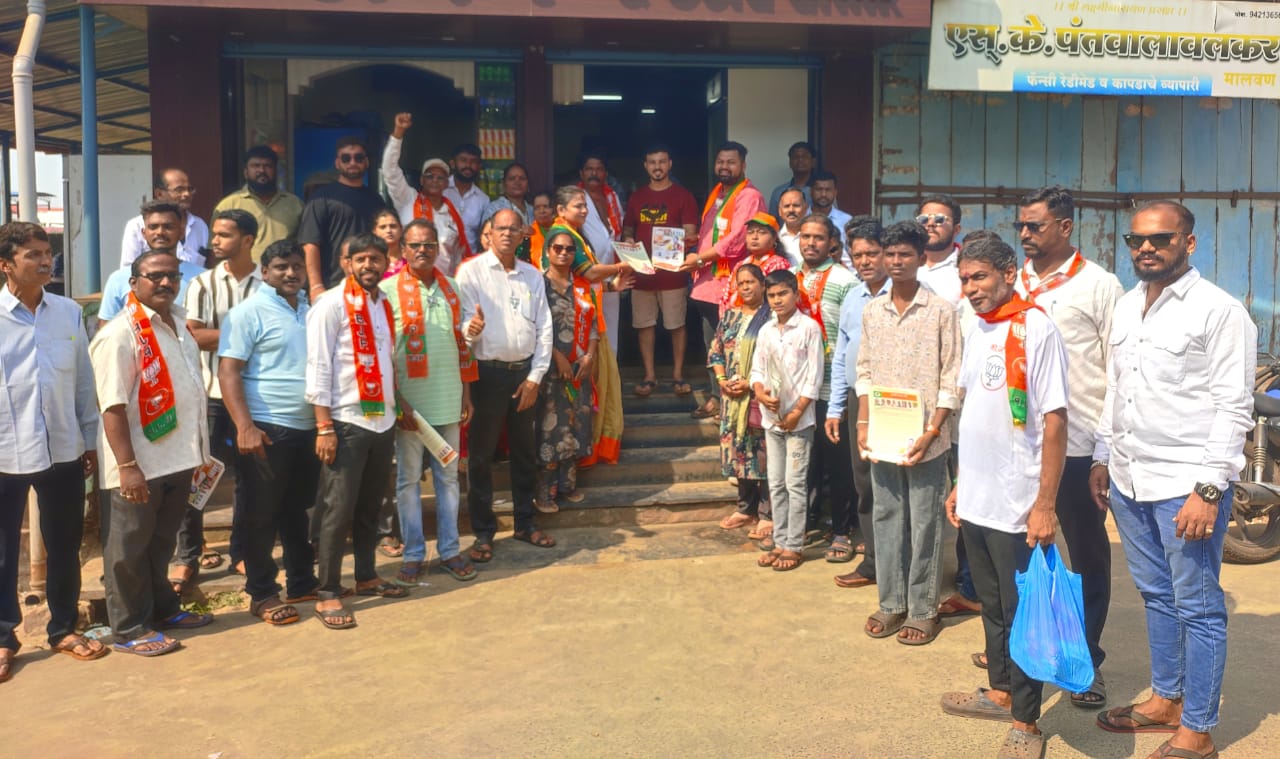 सौरभ ताम्हणकरांचा झंझावाती प्रचार,  प्रभाग क्रमांक सातमध्ये बदलाची हाक जोर धरताना...