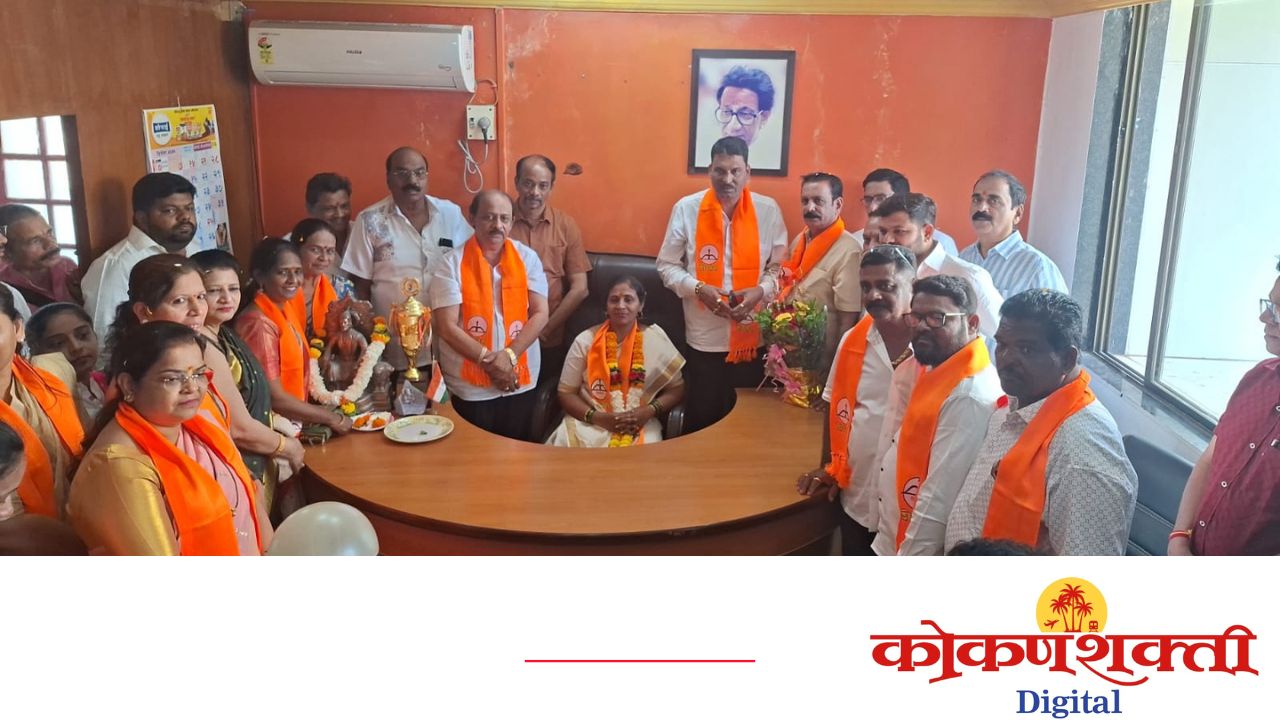 जल्लोषात ममता वराडकर यांचा मालवण नगरपालिकेच्या नगराध्यक्ष पदाचा पदभार स्वीकार