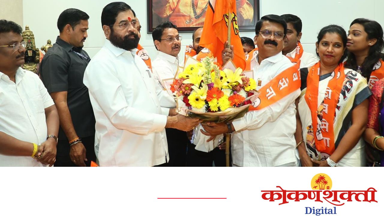 मनसेचे राज्य सचिव राजन गावंड यांचा शिवसेनेत जाहीर प्रवेश