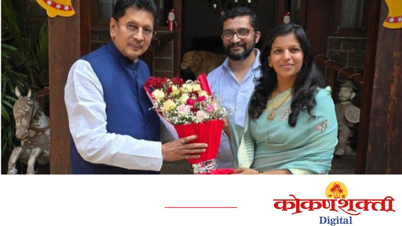 सावंतवाडीच्या नवनिर्वाचित नगराध्यक्षा सौ.श्रद्धा सावंत भोसले यांचे आमदार दीपक केसरकर यांच्याकडून अभिनंदन