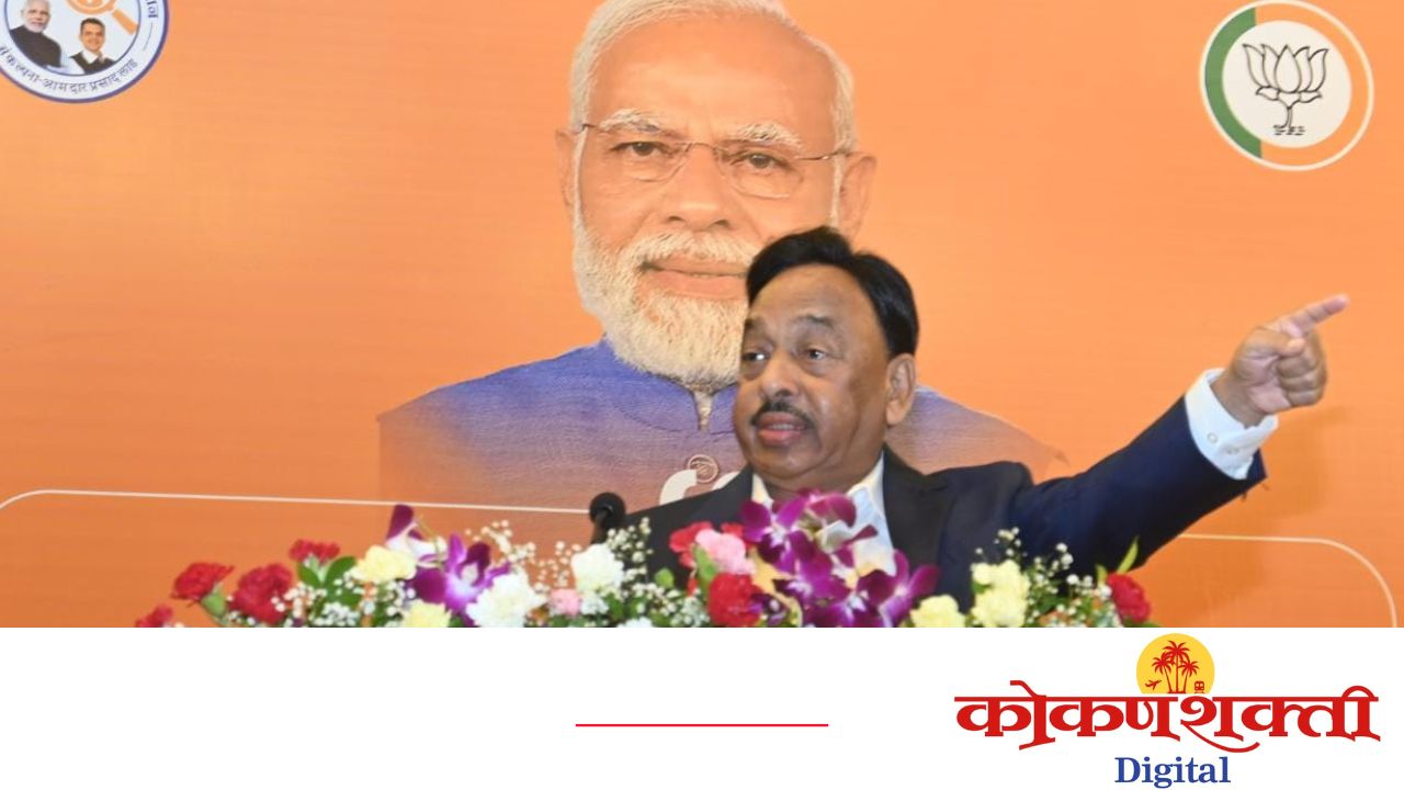 ठाकरे सेनेला शह  देण्यासाठी मुंबईत भाजपची रणधुमाळी, मुंबई कोकणपट्ट्यातील मतांची निवडणूक खा. नारायण राणेंवर सोपवणार ?