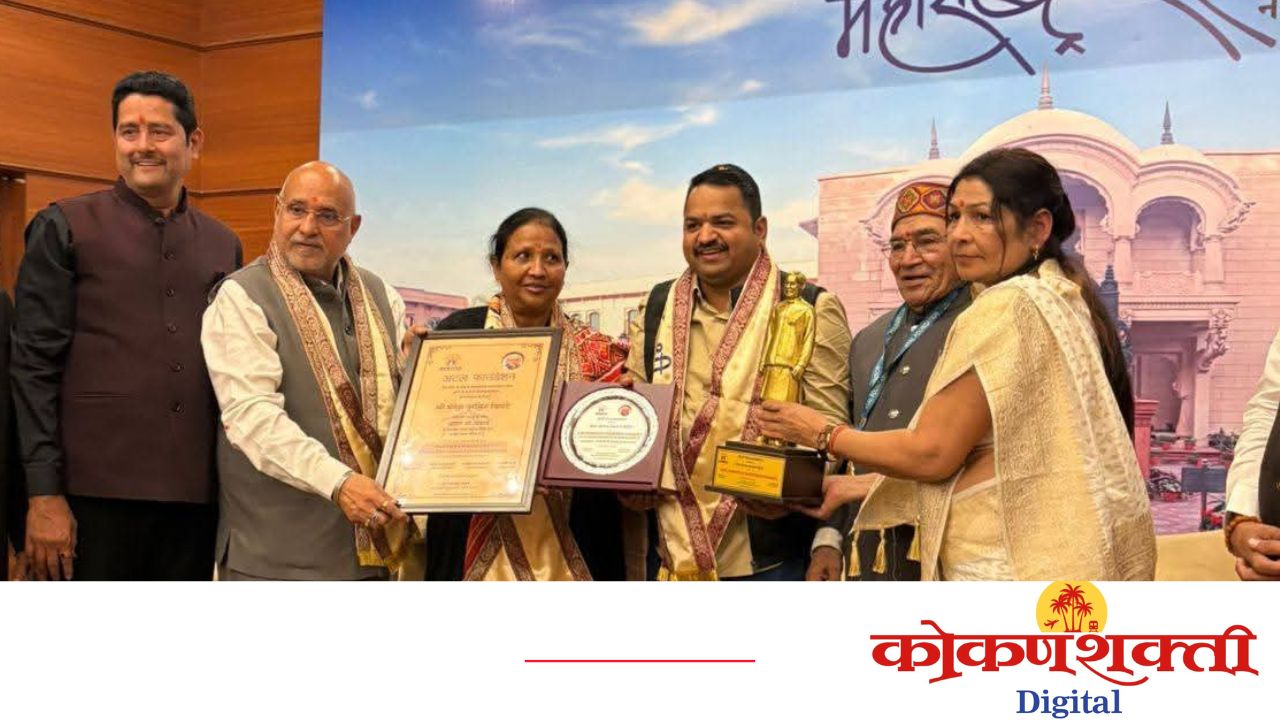 दिल्ली येथे आरोग्यदूत मंगेश चिवटे यांना ‘अटल पुरस्कार’ प्रदान