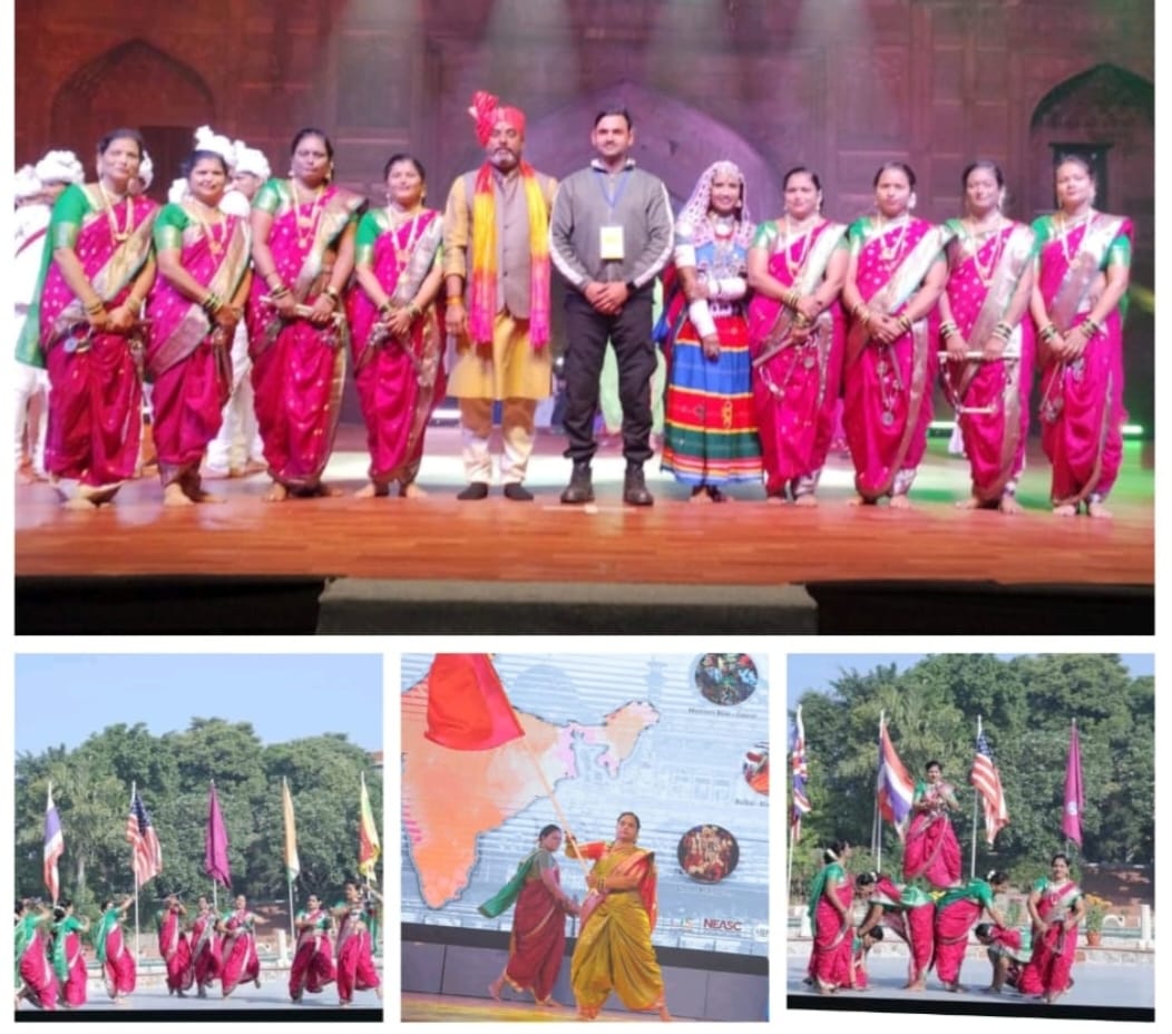 दिल्लीच्या लाल किल्ल्यावर महाराष्ट्राच्या लेझीमची गूंज