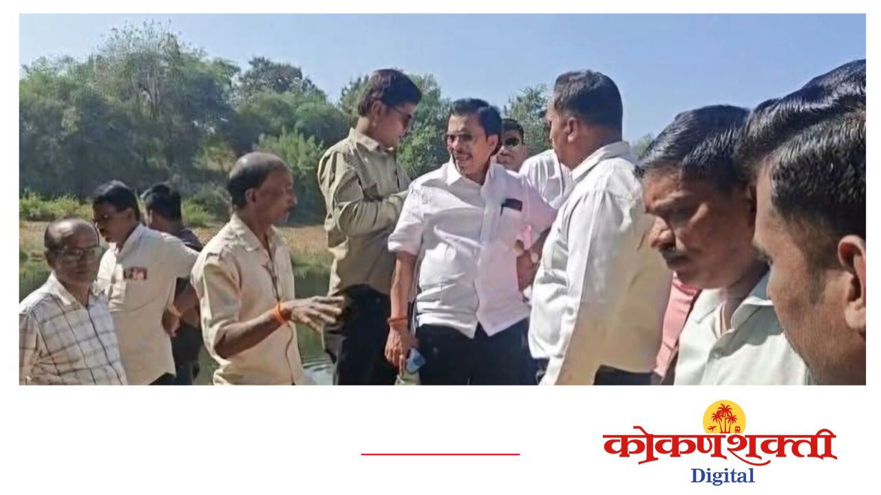 कणकवली नगराध्यक्ष संदेश पारकर ‘एक्शन मोड’वर; गडनदी प्रदूषणावर थेट हस्तक्षेप