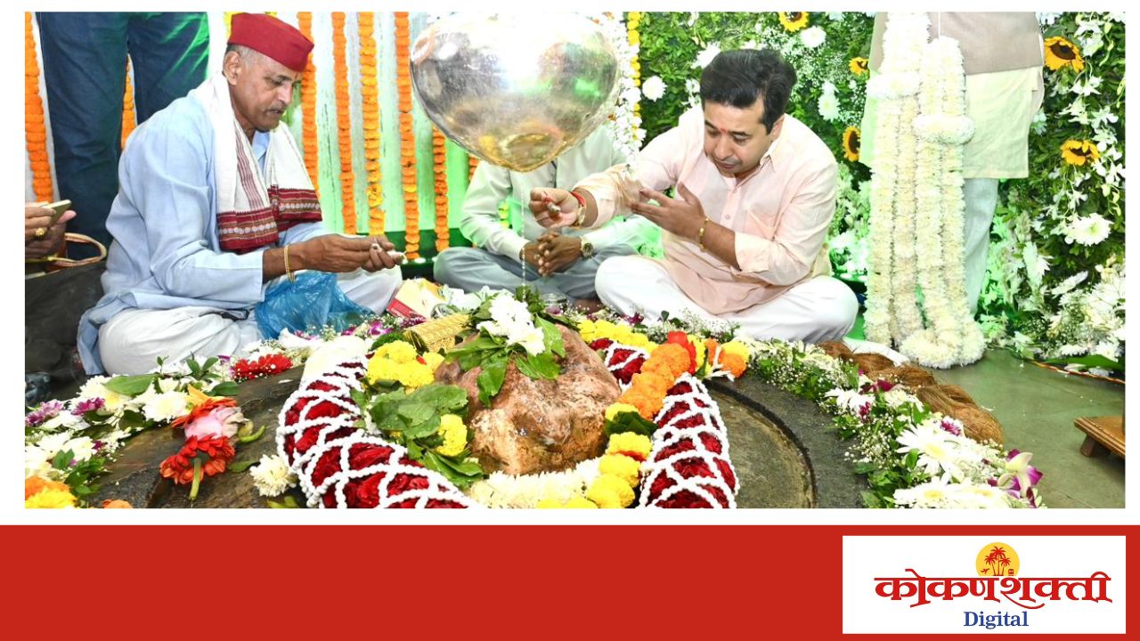 MAHASHIVRATRA2026 | श्रीक्षेत्र कुणकेश्वरच्या विकासासाठी निधीची कमी पडू देणार नाही,  पालकमंत्री नितेश राणे यांच्याकडून कुणकेश्वर विकासाची सर्वतोपरी ग्वाही