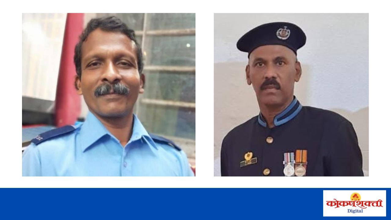 असामान्य शौर्यासाठी मुंबई अग्निशमन दलातील मालवणच्या प्रकाश रेडकर यांना सलग दुसऱ्यांदा महापालिका आयुक्तांचे रजत पदक; पेंडूरच्या भरत परब यांचाही सन्मान