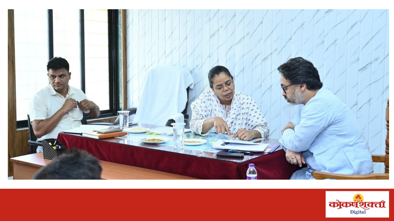 मालवणातील मच्छिमार व पर्यटन व्यावसायिकांवरील सीआरझेड कारवाईबाबत आ. निलेश राणे यांची प्रशासनासोबत बैठक