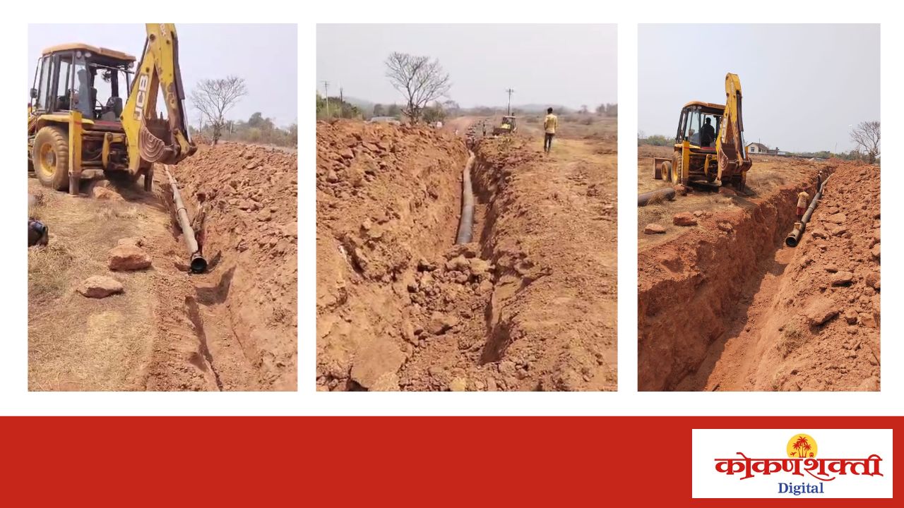 धामापूर–मालवण नळपाणी योजनेचे काम बोगसपणे सुरू; शिवसेना उद्धव बाळासाहेब ठाकरे पक्षाच्या नगरसेवकांचा खळबळजनक आरोप