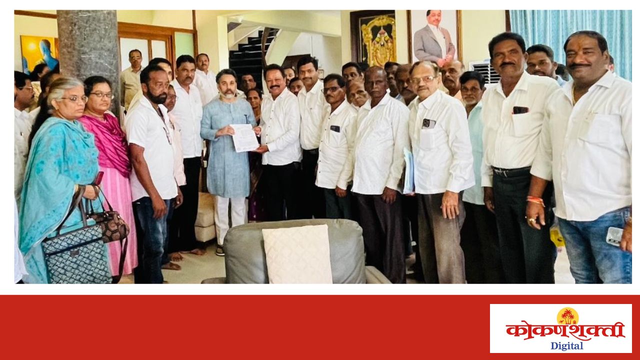 स्फटीक शिवलिंग प्रकरणावरुन वराड ग्रामस्थ आक्रमक, आमदार निलेश राणे यांची भेट घेत ग्रामस्थांनी मांडली बाजू