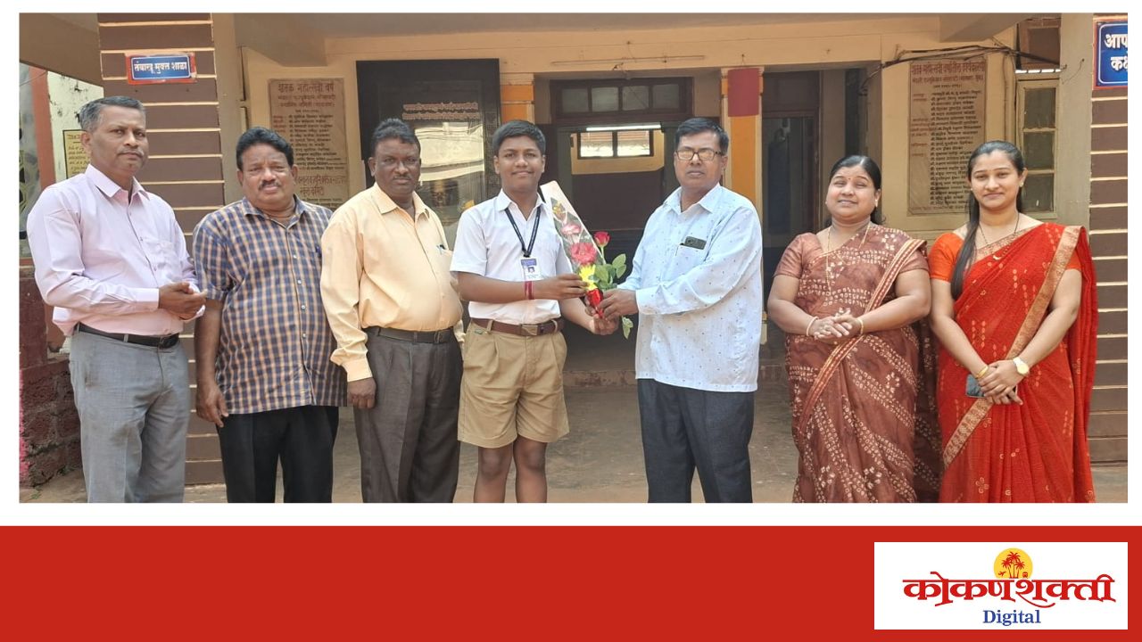 मालवणच्या भंडारी हायस्कूलचा तन्मय परब याची इस्रो बेंगळुरू भेटीसाठी निवड