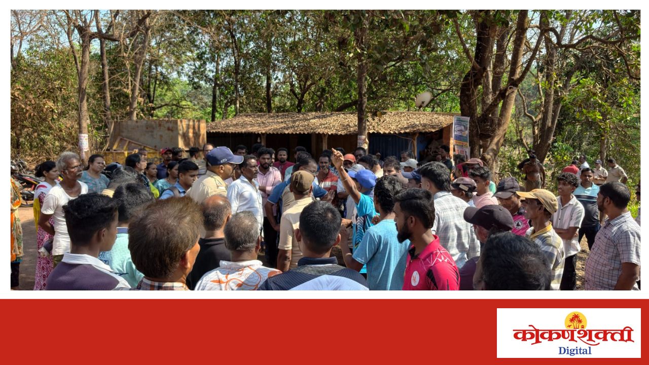 हिवाळे येथे डंपरचा भीषण अपघात; एक गंभीर जखमी, ग्रामस्थांचा ४ तास रास्ता रोको