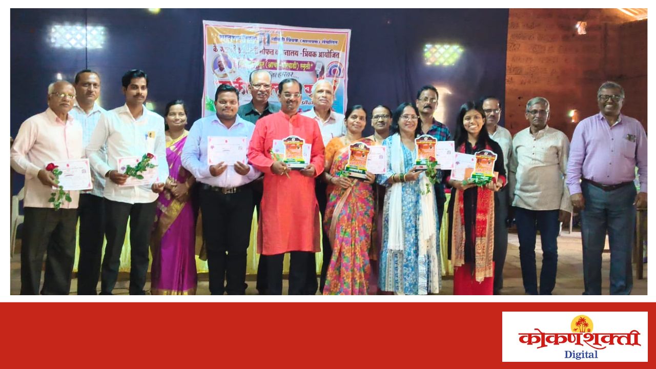 त्रिंबक येथील जिल्हास्तरीय वक्तृत्व स्पर्धेत रसिका तेडोलकर प्रथम