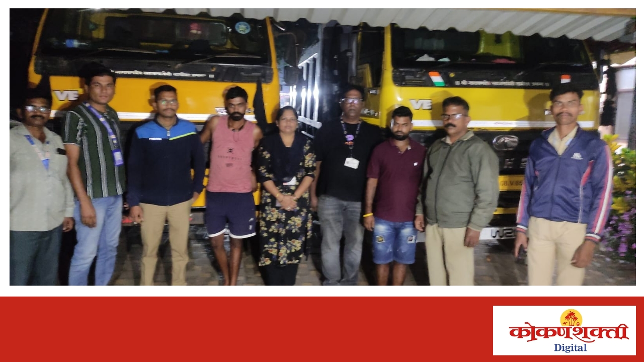 मालवणात पुन्हा 'महसूल'ची धडक कारवाई , अवैध वाळू वाहतूक करणारे गोवा पासिंगचे दोन डंपर घेतले ताब्यात