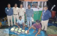 देवगड समुद्रात बेकायदा एलईडी मासेमारी करणारी नौका जप्त…