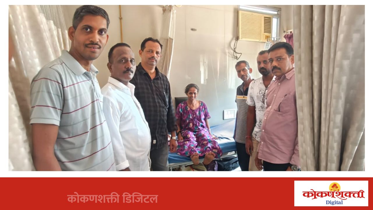 रविना रेवंडकर यांच्या उपचारासाठी धुरीवाडा साईनगर रहिवासी संघाची ६६ हजारांची मदत