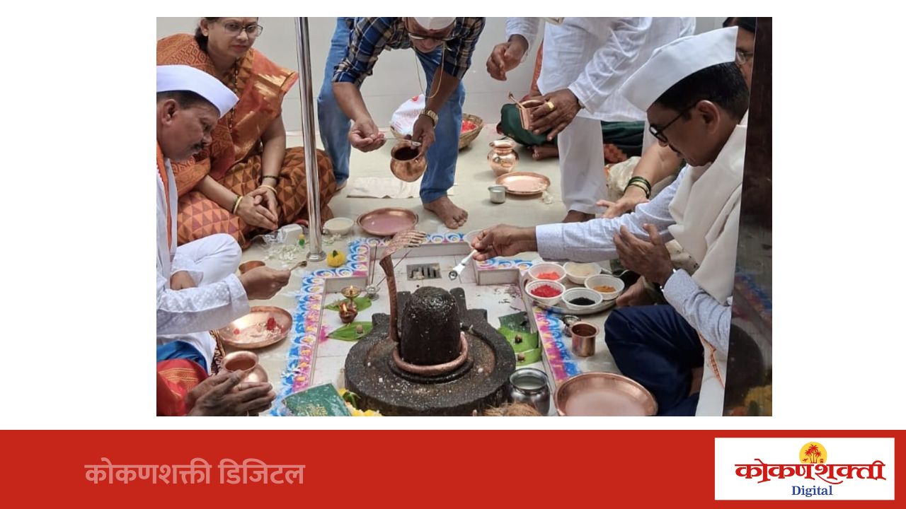 टेरव येथे श्री खेर्डोबेश्वर मंदिराचा जीर्णोद्धार उत्साहात संपन्न