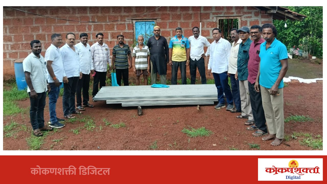 वादळग्रस्त अनिल परब यांच्या घराच्या दुरुस्तीसाठी शिवसेनेकडून मदतीचा हात