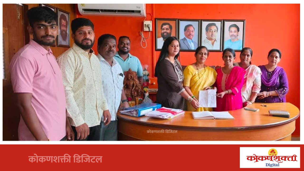 देऊळवाडा येथील आठवडा बाजार बंद करू नये; शिवसेना महिला आघाडीची मागणी