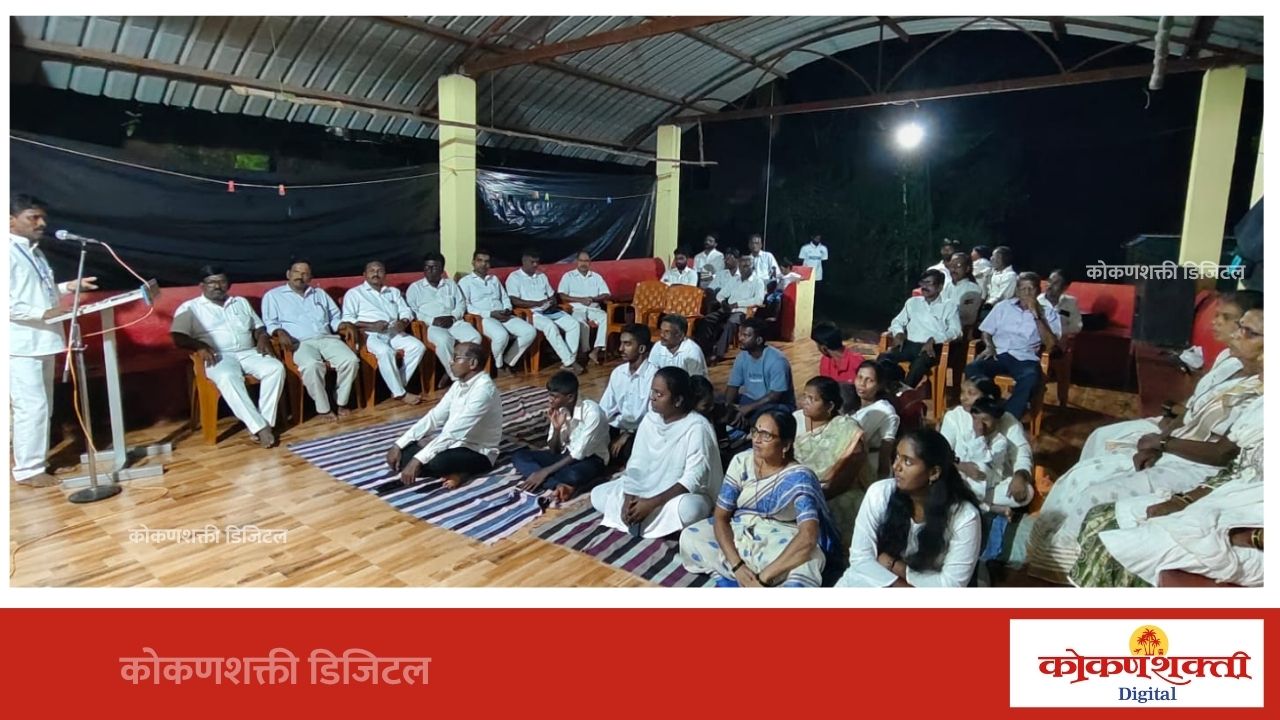 हिवाळे येथे वर्षावास धम्म प्रवचन मालिकेचे तृतीय पुष्प संपन्न