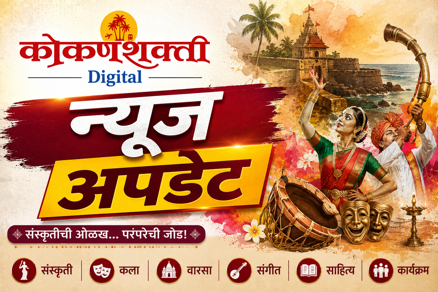 'शिवराज भूषण' महानाट्य दिल्लीतील प्रयोग सिंधुदुर्गसाठी अभिमानाचा क्षण ठरणार - भूषण साटम