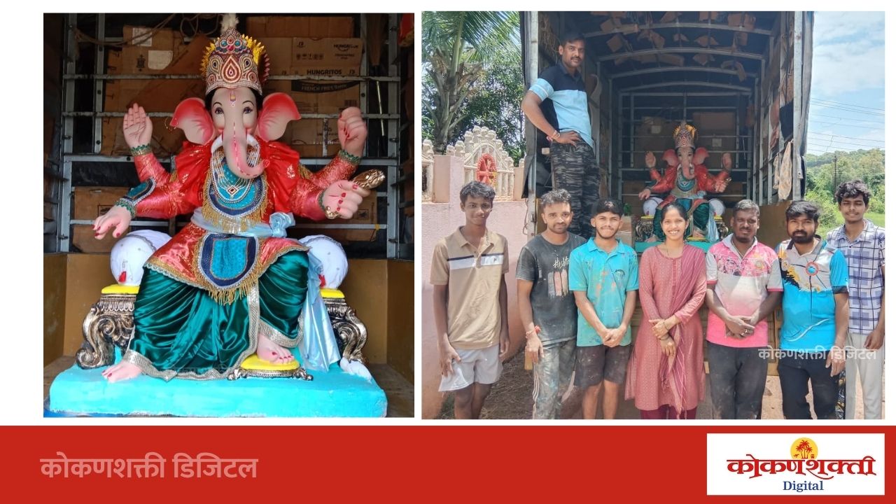 मालवणच्या मूर्तीशाळेत साकारला दशावतार संकल्पनेतील गणराय