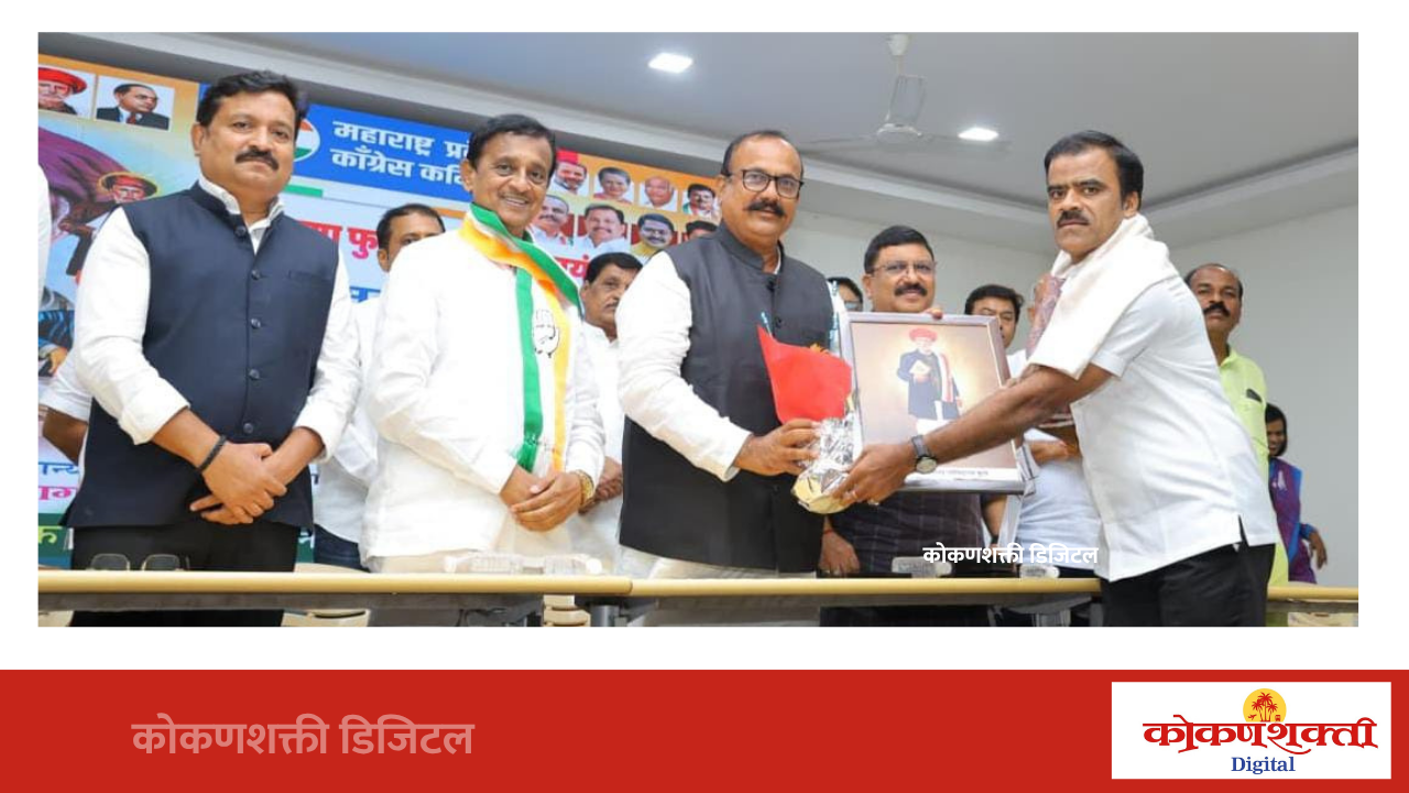 ‘सृजन संघटन’अंतर्गत अरविंद मोंडकर यांचा सत्कार